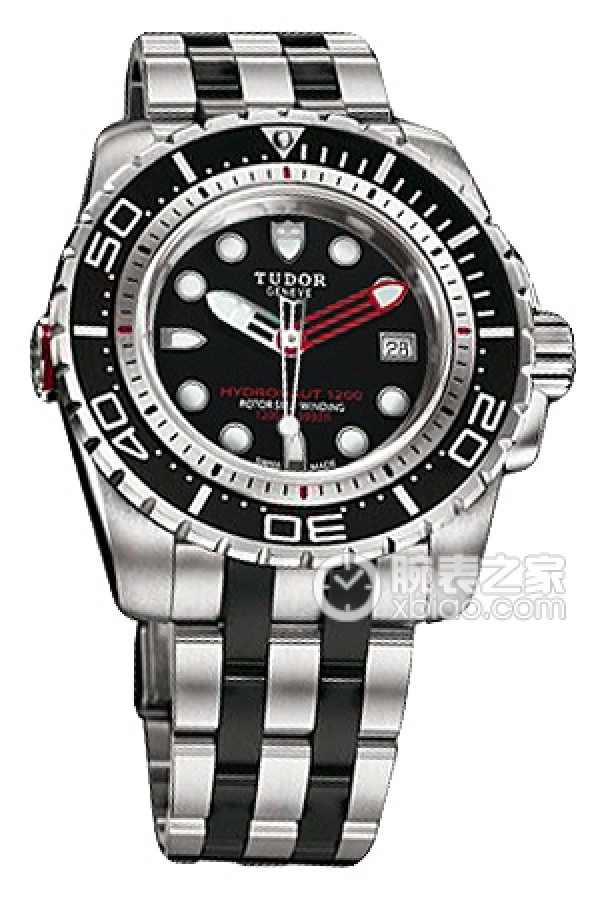 Tudor Ocean Prince 25000-93790n Black Dial Automatic machinery, stainless steel, 45mm