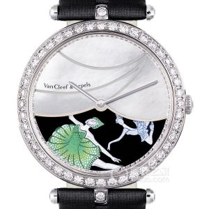 Van Cleef & Arpels Poetic Complications: Lady Arpels Opéra 18k white gold, 36.5mm - Image 1
