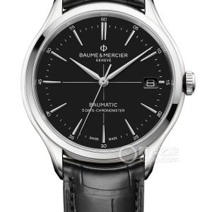 Baume & Mercier Clifton MOA10692 Automated machinery, polished and satin-finished stainless steel, 40mm - Image 1