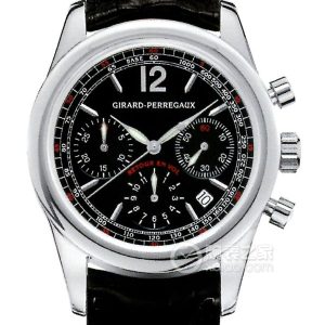 GP Girard-Perregaux 49580-11-651-BA6A Automatic machinery, steel, 40mm - Image 1