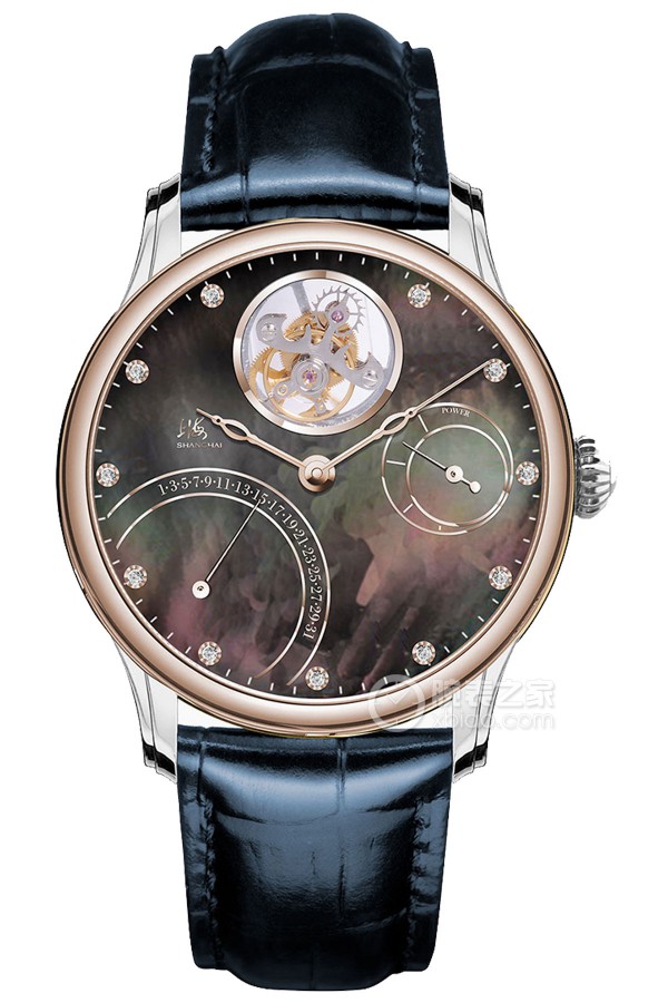 Shanghai Watch Fuxing 22AT-T-F03E-GYBL-RS Manual mechanical parts, 316L stainless steel, 42mm