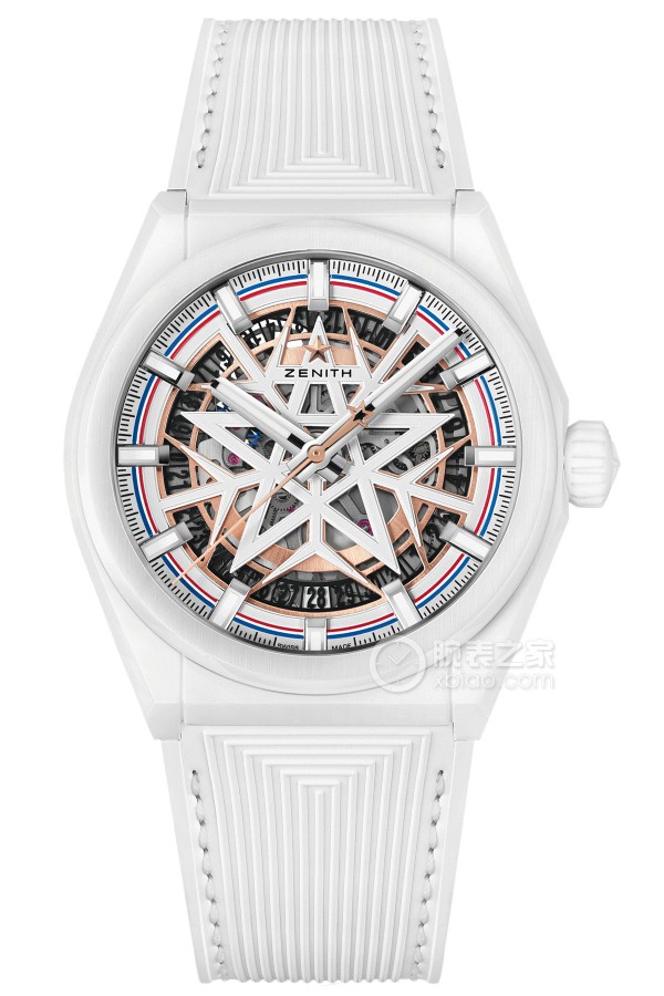 Zenith Peak 49.9002.670-1/02.R796 Automatic machinery, white ceramic, 41mm