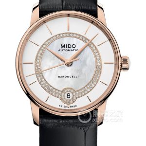 Mido Belluna M037.807.36.031.00 Automatic machinery, stainless steel, 33mm - Image 1