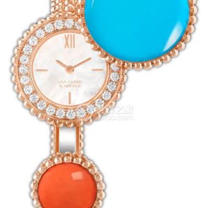 Van Cleef & Arpels PERLEEVCARPBKO00 Quartz, 18K rose gold, 25mm - Image 1