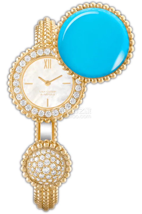 Van Cleef & Arpels PERLEEVCARPBEL00 Quartz, 18K gold, 25mm