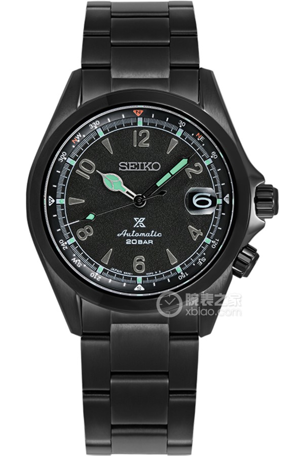 Seiko PROSPEX SPB337J1 Automated machinery, hard-coated stainless steel, 39.45mm