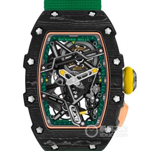 Ms. Richard Mille RM07-04 CARBON TPT Automated machinery, Carbon, 30.50 x 44.95mm - Image 1