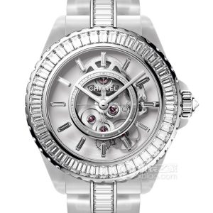 Chanel J12H7953 Automatic mechanical, 18k white gold, 38mm