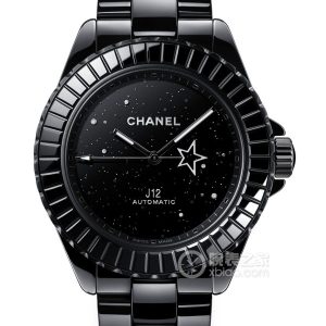 Chanel J12H7989 Automatic machinery, black precision ceramic, 38mm