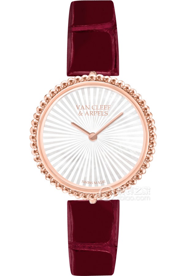 Van Cleef & Arpels PERLEEPrlée White Mother-of-Pearl Quartz, 18k rose gold