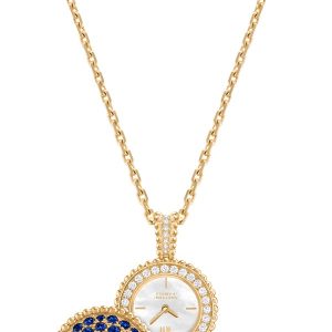 Van Cleef & Arpels PERLEEVCARPBMV00 Quartz, 18k gold set with sapphires - Image 1