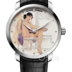 Ulysse Nardin 3203-136LE-9C-MANARAD/1A Automatic machinery, precision steel, 40mm - Image 1