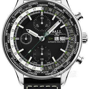 Bohr Engineer IICM3388D-L-BK Automatic machinery, stainless steel, 44mm - Image 1