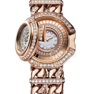 Bulgari High Jewelry Watch 103870 Manual mechanical, 18k rose gold, set with diamonds (approximately 4 kg) - Image 1