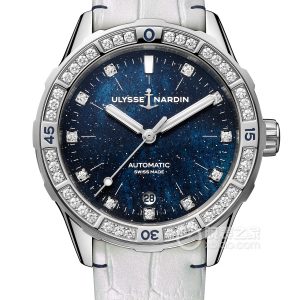 Ulysse Nardin Diver 8163-182B1-3A/1A Automatic machinery, precision steel, 39mm - Image 1