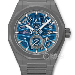 Zenith Peak 97.9300.3620/79.I001 Automated machinery, micro-blasted titanium metal, 41mm - Image 1