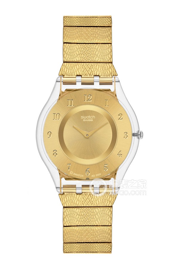 Swatch basic model SFK355G Quartz, Plastic, 34mm