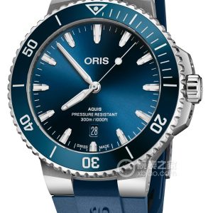 Oris AQUIS01 733 7789 4135-07 4 23 35FC Automatic machinery, stainless steel, 43.5mm - Image 1